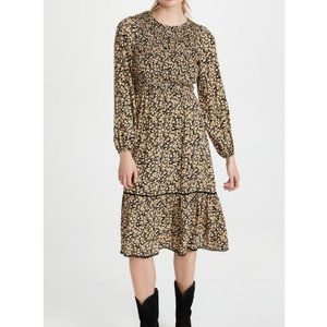 Lost + Wander Pick Me Golden Hour Midi Dress